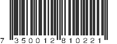 EAN 7350012810221