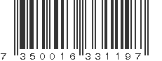 EAN 7350016331197