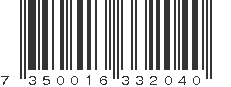 EAN 7350016332040