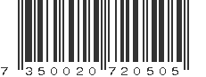 EAN 7350020720505