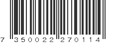 EAN 7350022270114