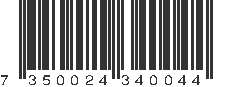 EAN 7350024340044