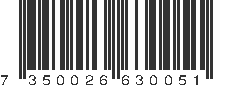 EAN 7350026630051