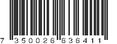 EAN 7350026636411