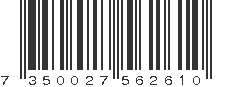 EAN 7350027562610