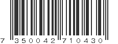 EAN 7350042710430