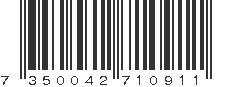 EAN 7350042710911