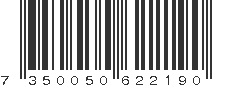 EAN 7350050622190