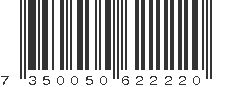 EAN 7350050622220