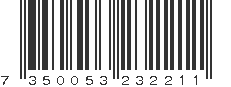EAN 7350053232211