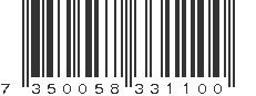 EAN 7350058331100