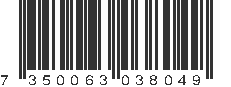 EAN 7350063038049
