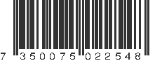 EAN 7350075022548
