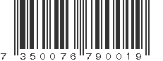 EAN 7350076790019