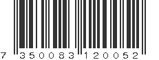 EAN 7350083120052