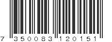 EAN 7350083120151