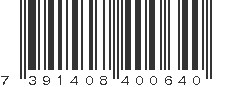 EAN 7391408400640