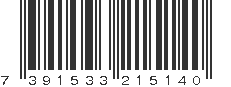 EAN 7391533215140