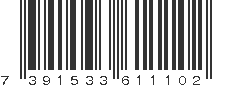 EAN 7391533611102