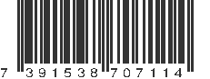 EAN 7391538707114