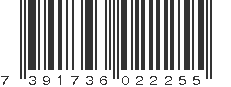 EAN 7391736022255