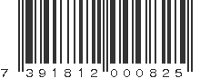 EAN 7391812000825