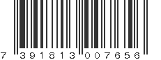 EAN 7391813007656