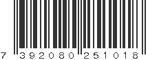 EAN 7392080251018