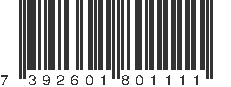 EAN 7392601801111