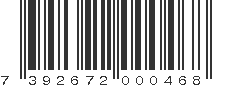 EAN 7392672000468