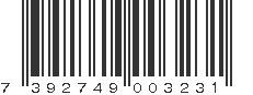 EAN 7392749003231