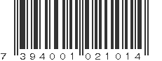 EAN 7394001021014