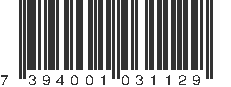 EAN 7394001031129