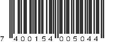EAN 7400154005044