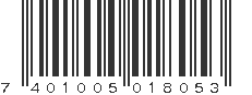 EAN 7401005018053