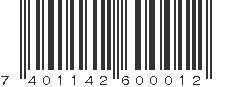 EAN 7401142600012