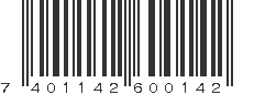 EAN 7401142600142