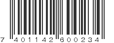 EAN 7401142600234