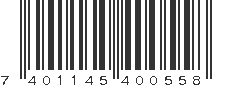EAN 7401145400558