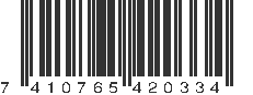 EAN 7410765420334