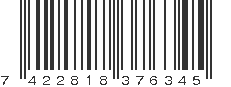 EAN 7422818376345