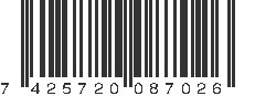 EAN 7425720087026