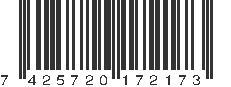 EAN 7425720172173