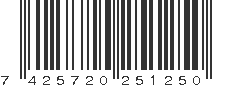 EAN 7425720251250