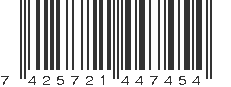 EAN 7425721447454