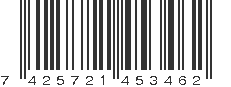 EAN 7425721453462