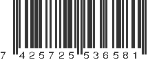 EAN 7425725536581
