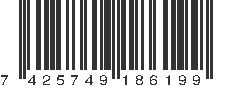 EAN 7425749186199