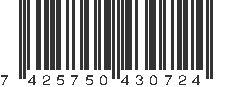 EAN 7425750430724