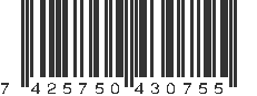 EAN 7425750430755